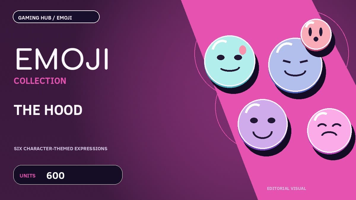 The Hood Emoji Bundle: Original Volpedia editorial cover · not in-game artwork