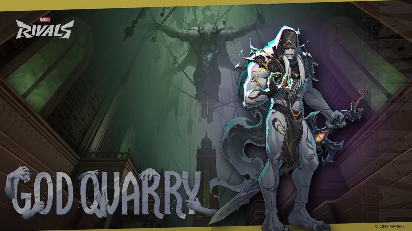 Gorr the God Butcher in a Marvel Rivals battlefield