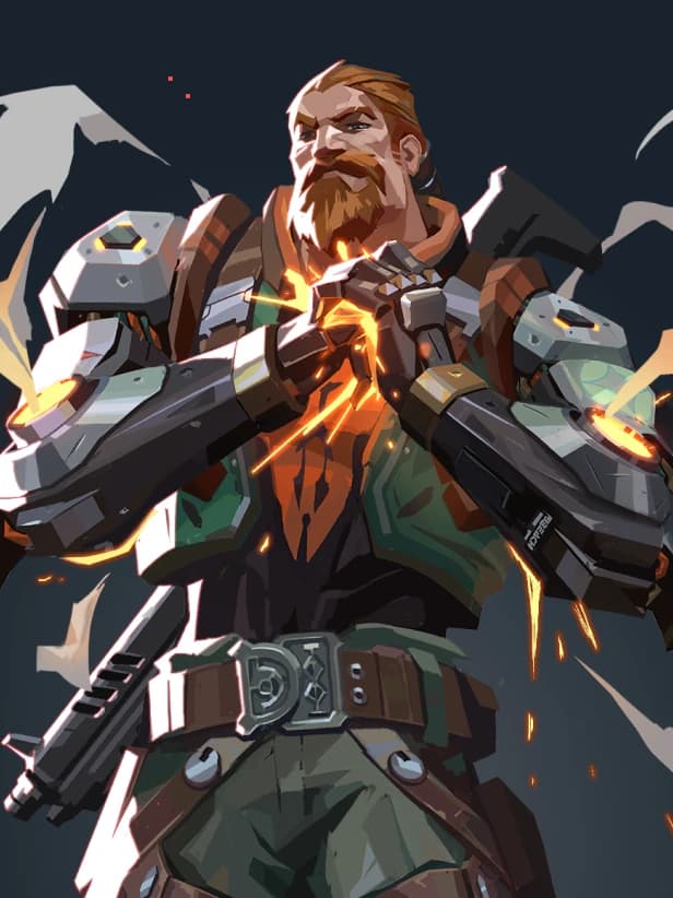 Breach — official VALORANT agent portrait