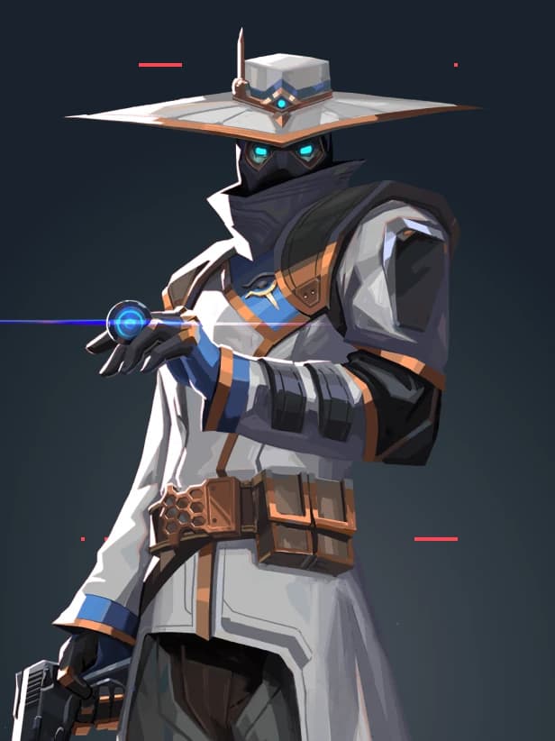 Cypher — official VALORANT agent portrait
