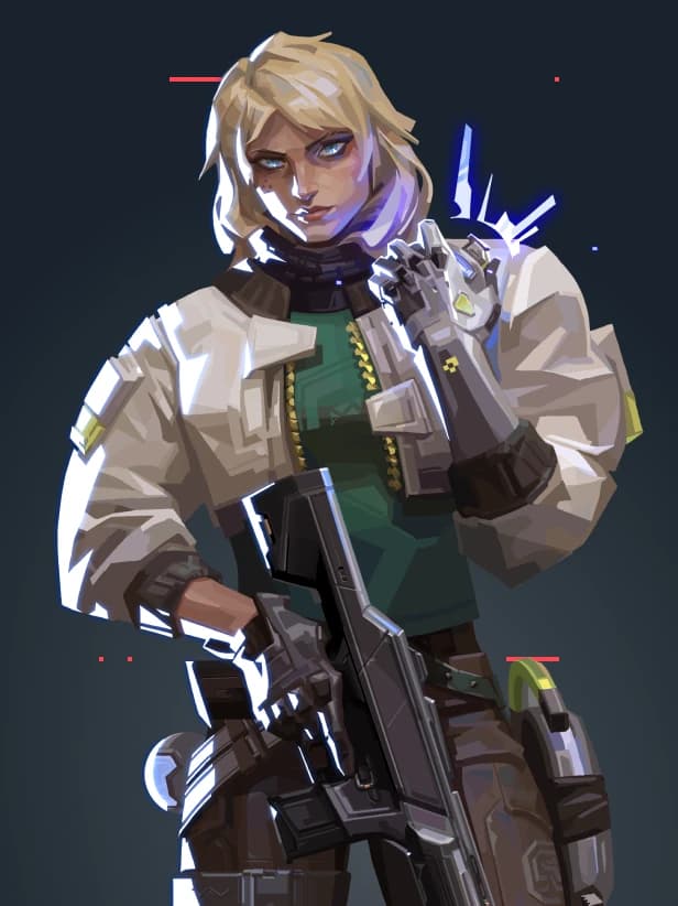 Deadlock — official VALORANT agent portrait