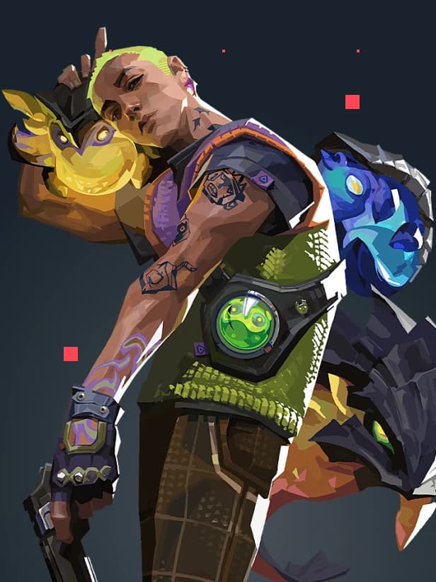 Gekko — official VALORANT agent portrait