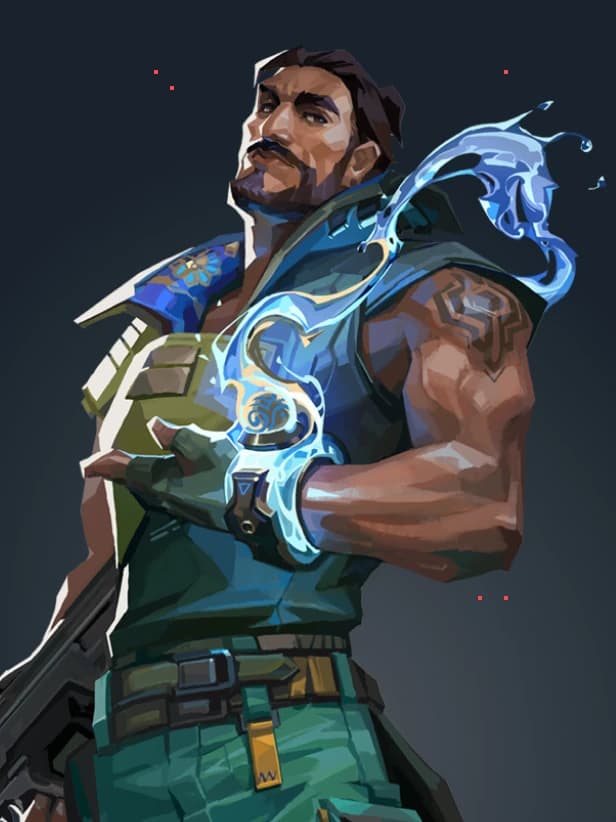 Harbor — official VALORANT agent portrait