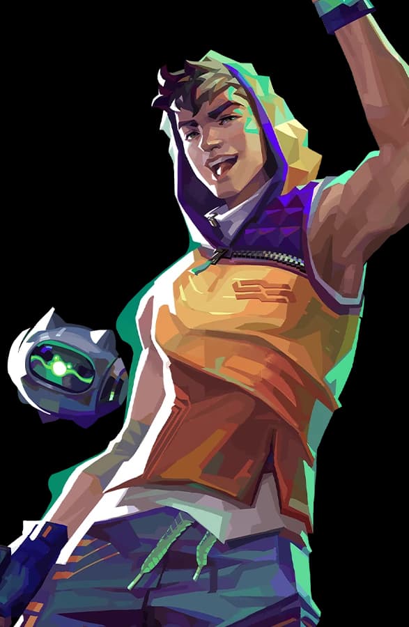 Miks — official VALORANT agent portrait