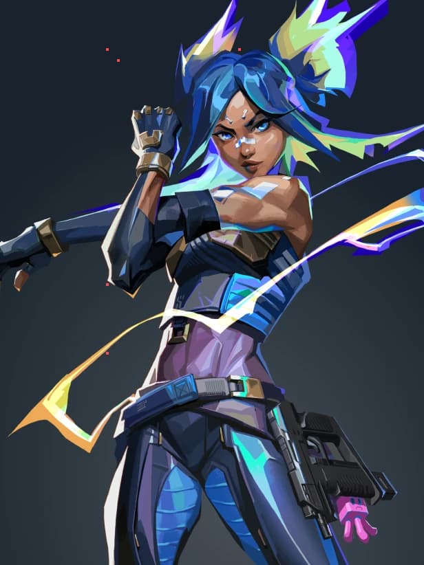 Neon — official VALORANT agent portrait