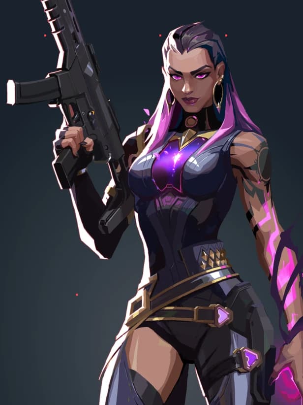 Reyna — official VALORANT agent portrait
