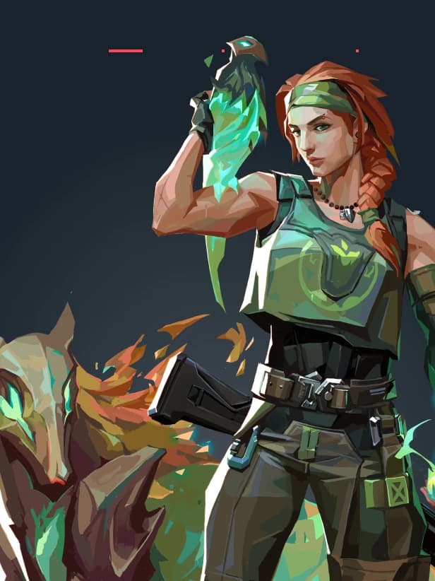 Skye — official VALORANT agent portrait