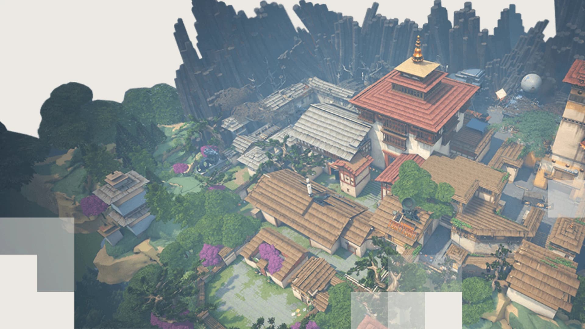 Haven — official VALORANT map overview artwork